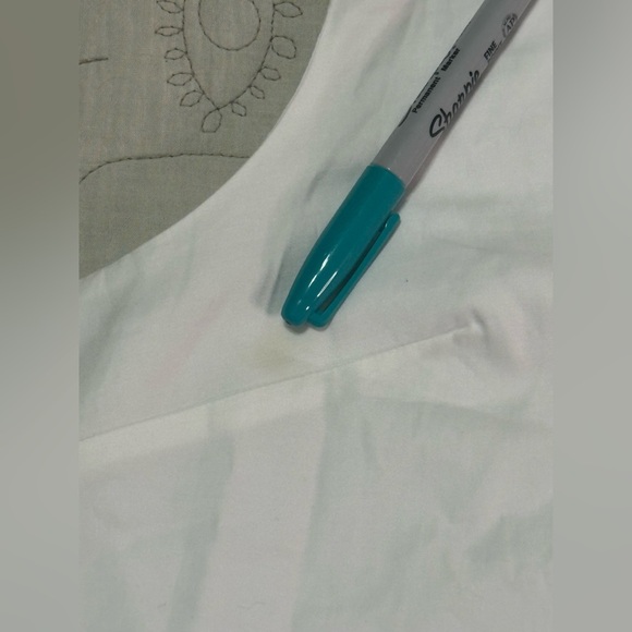 NEW Reformation Francisca Dress Cotton Sz 12 White - Picture 7 of 10